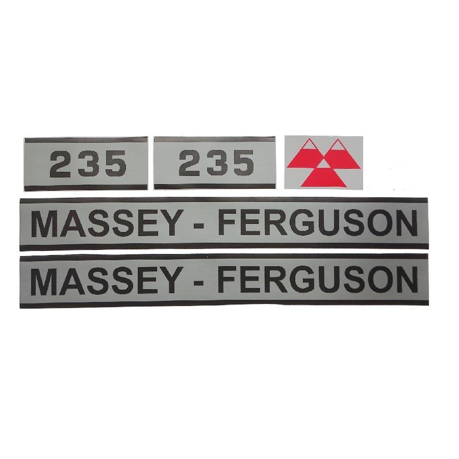 Komplet Znaków Emblematów Mf-235 | MASSEY/235