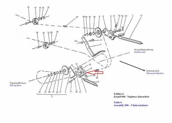 Ramię Prasa Kostkująca Z-224 Sipma | 2024040123/S