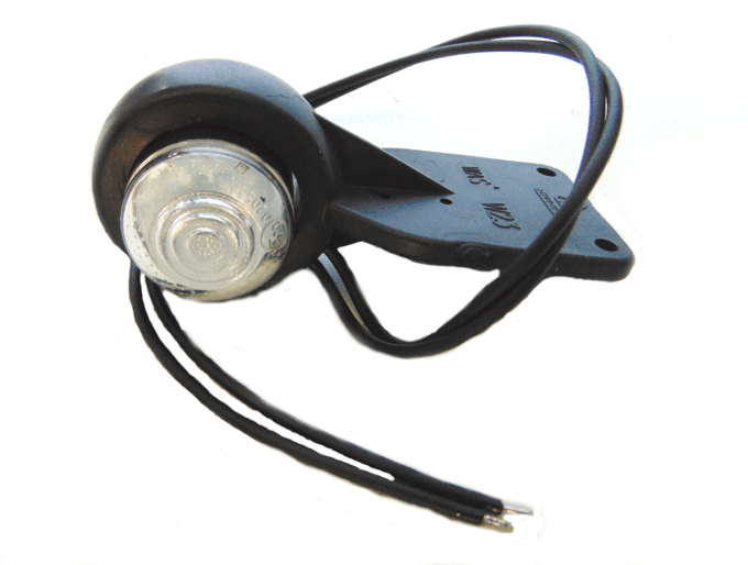 Lampa Obrysowa Przednio-Tylna W23 Led 12/24v Biała