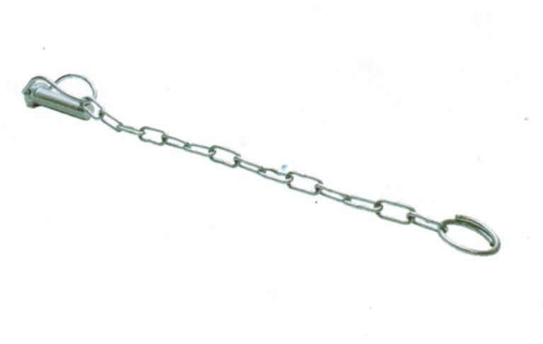 Zatyczka Wygięta Z Łańcuszkiem 16x50mm | ZATWYGLAN1650