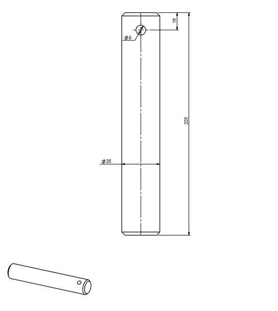 Wałek Iii Ładowacz Cyklop Rolmus | 721409025