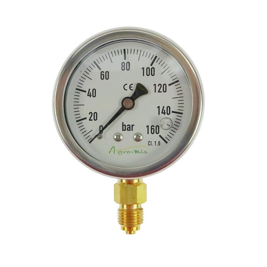 Manometr Ciśnienia 1/4" 63mm 0-160 Bar | HYMAN0-160