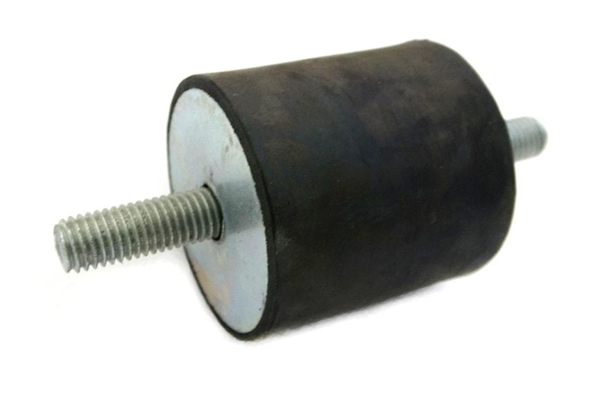 Odbój Gumowo Metalowy 50x50 Dwie Śruby M10