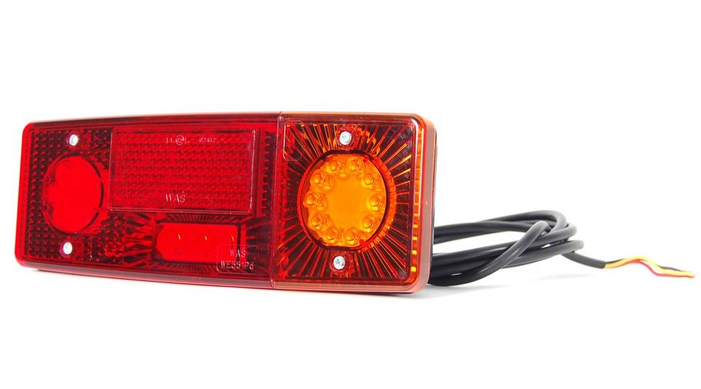 Lampa Zespolona Tylna E-551 Bez Oświetleniem Tablicy Rejestracyjnej Led - zdjęcie 2