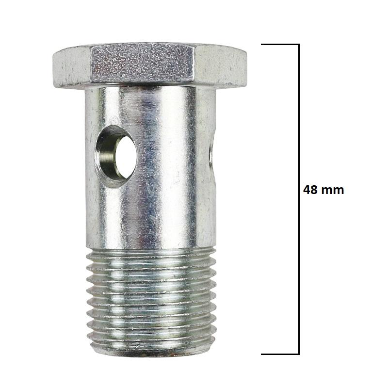 Śruba Przelewowa Calowa 1/2" L-42mm Klucz 27 - zdjęcie 4