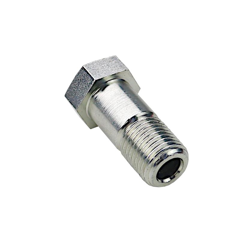 Śruba Przelewowa Calowa 1/4" L-28mm Klucz 19 - zdjęcie 2
