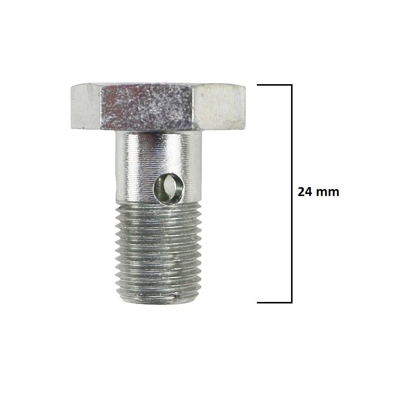 Śruba Przelewowa Calowa 1/8" L-21mm Klucz 17 - zdjęcie 4