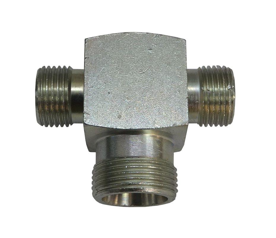 Złącze Złączka Hydrauliczna Trójnik M18x1,5 M24x1,5 M18x1,5