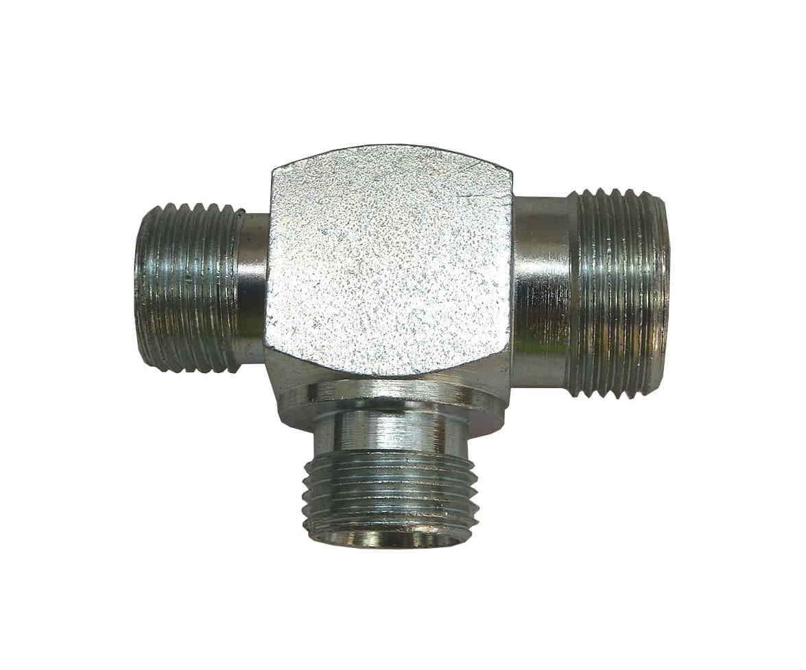Złącze Złączka Hydrauliczna Trójnik M22x1,5 M18x1,5 M18x1,5