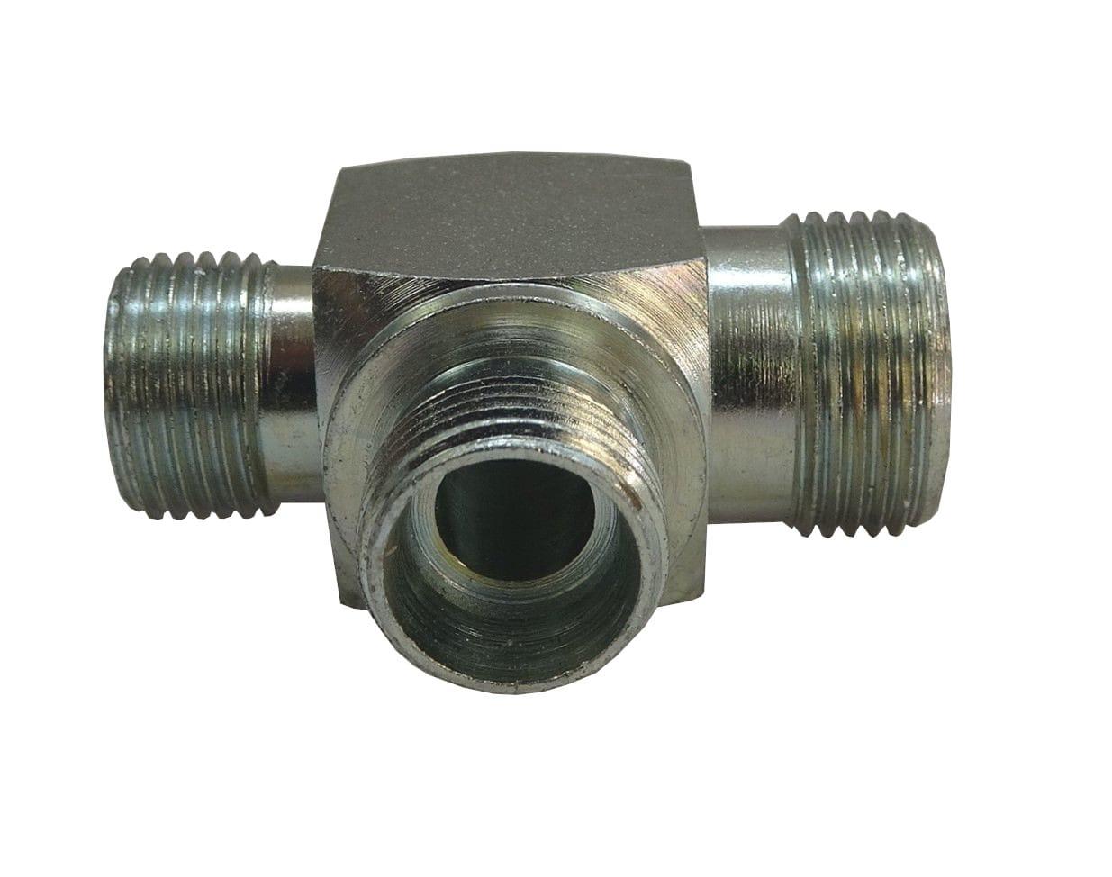 Złącze Złączka Hydrauliczna Trójnik M22x1,5 M18x1,5 M18x1,5 - zdjęcie 2