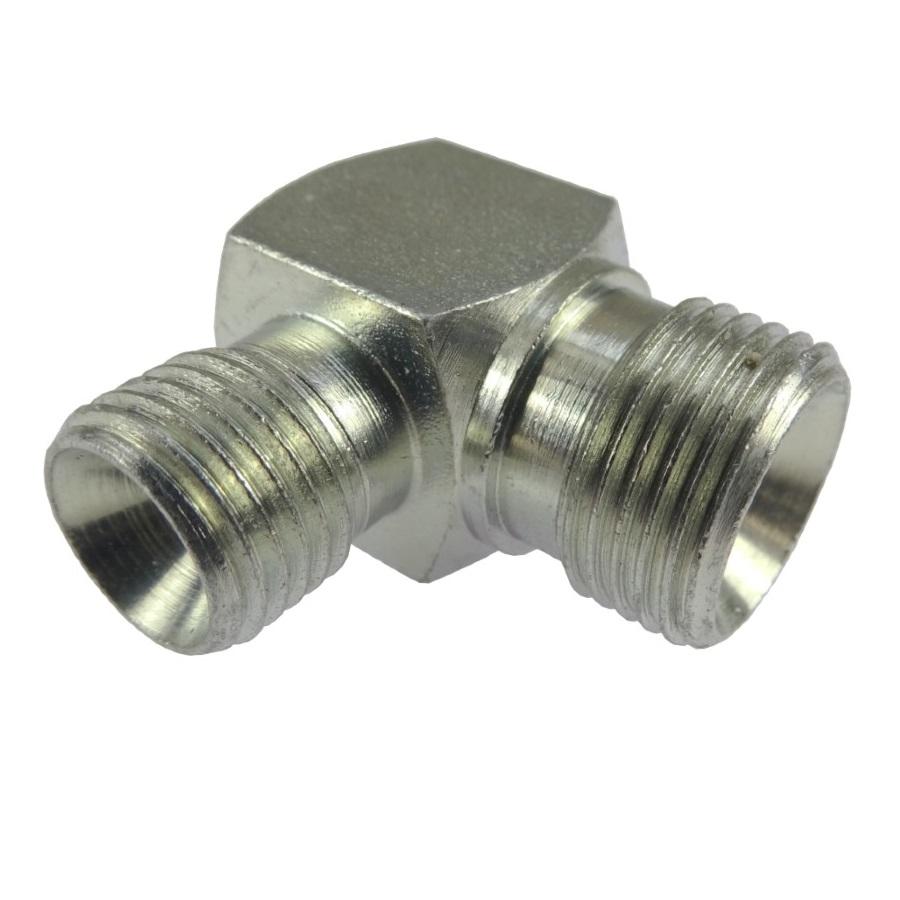 Złącze Złączka Hydrauliczna Kolanko 90 Bb 3/8" 1/4" - zdjęcie 2