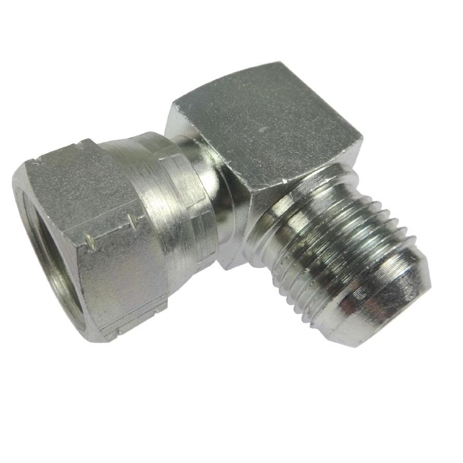 Złącze Złączka Hydrauliczna Kolanko 90 Ab 7/8 7/8" Unf/Unf - zdjęcie 2