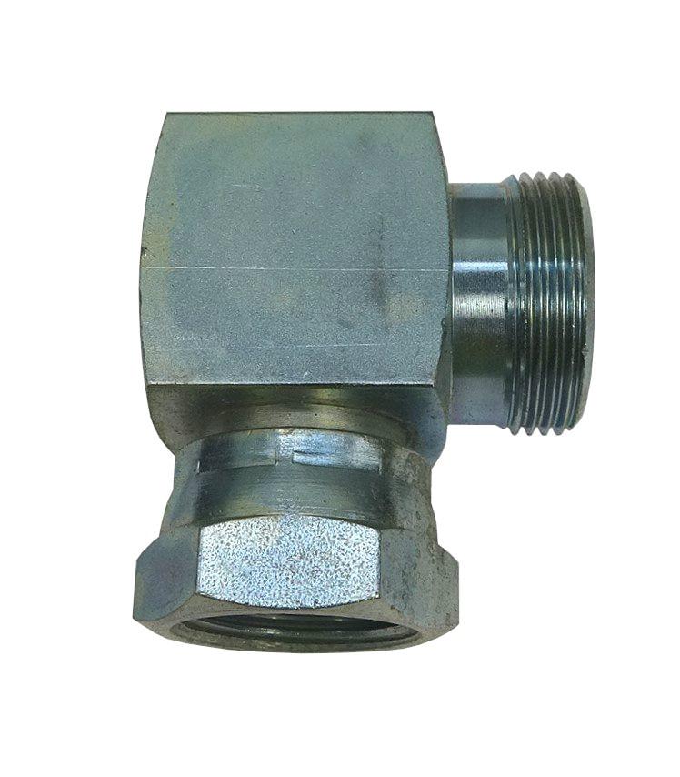 Złącze Złączka Hydrauliczna Kolanko 90 Ab M36x2 M30x2 28l/22l Wnp-Dkm - zdjęcie 2