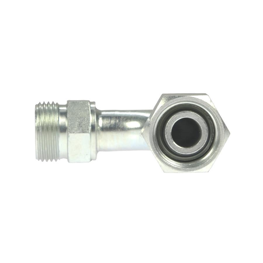 Złącze Złączka Hydrauliczna Łukowe Ab M27x2 18l - zdjęcie 2