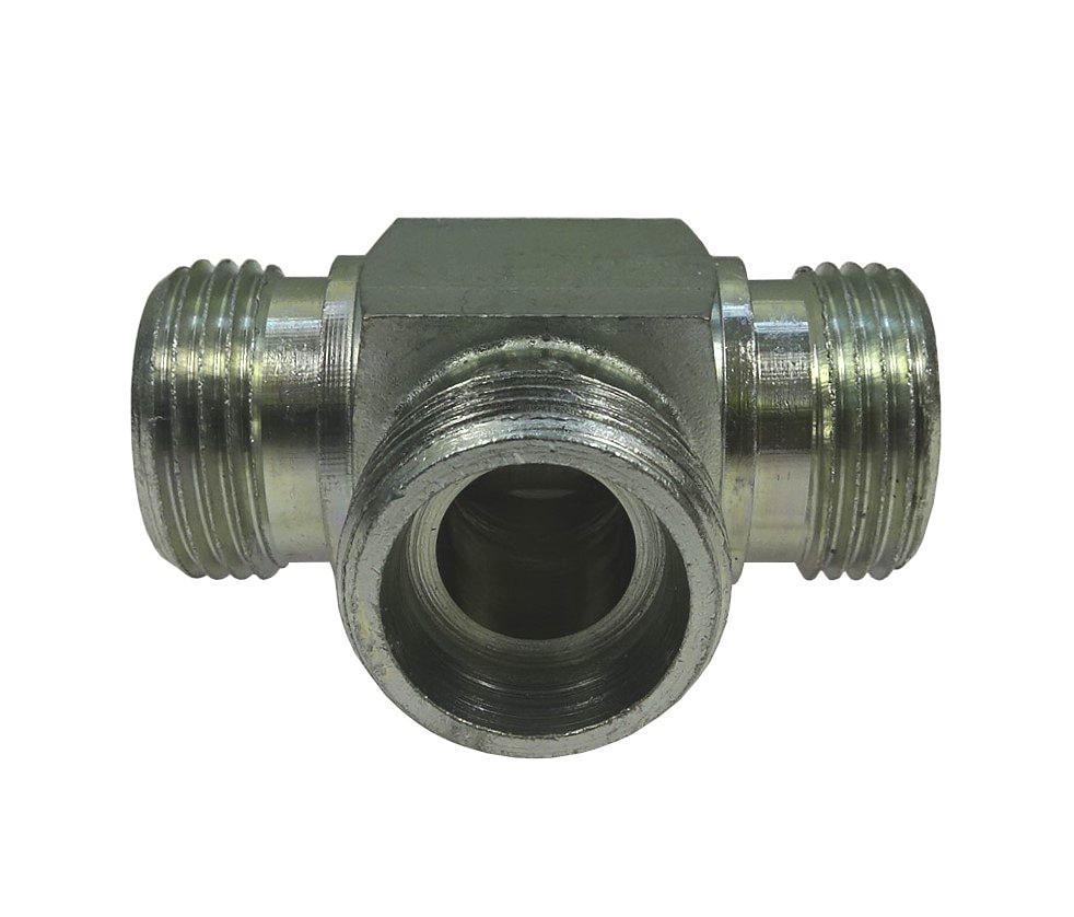 Złącze Złączka Hydrauliczna Trójnik M27x2 18l - zdjęcie 2