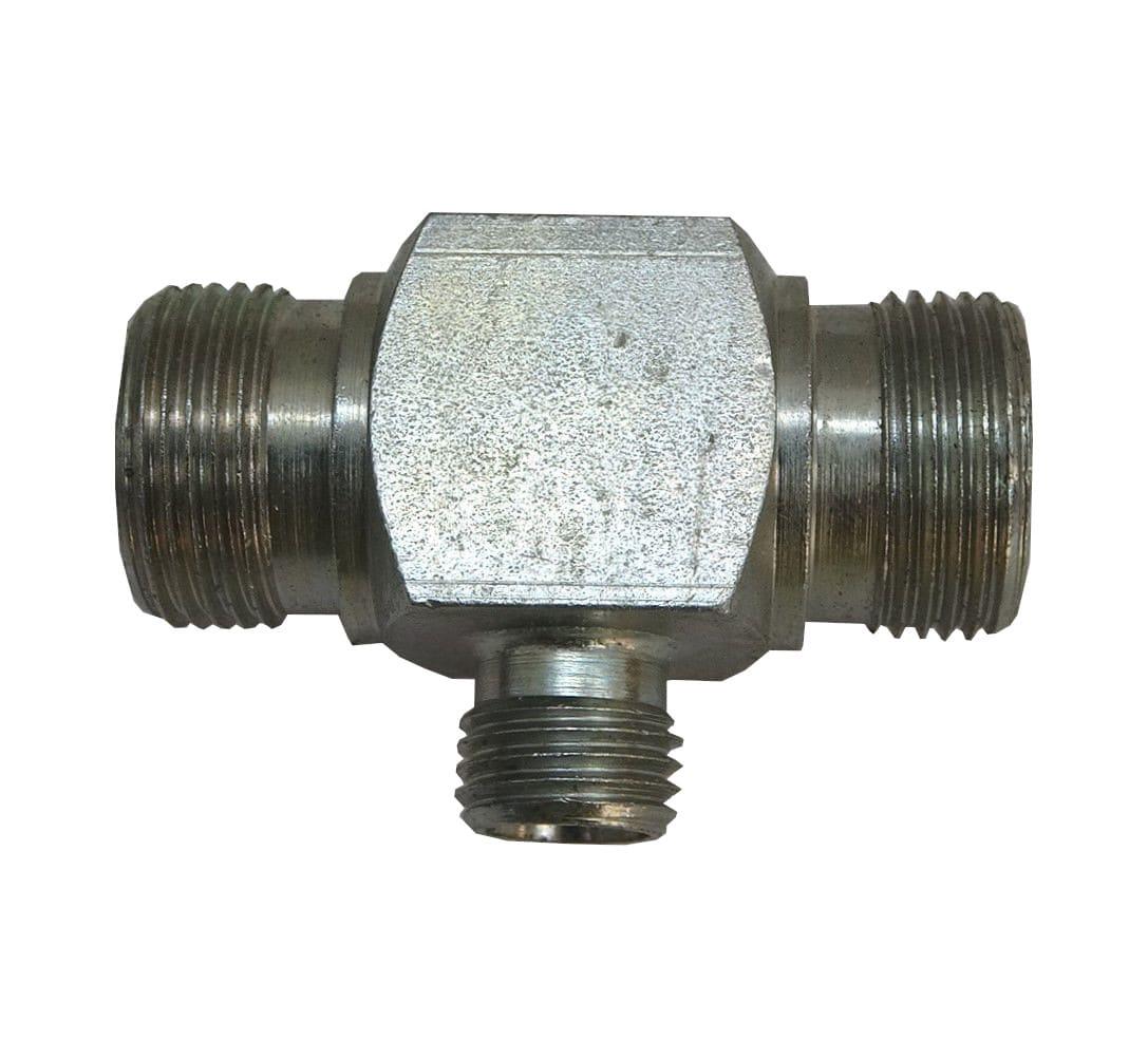 Złącze Złączka Hydrauliczna Trójnik M22x1,5 M14x1,5 M22x1,5 - zdjęcie 2