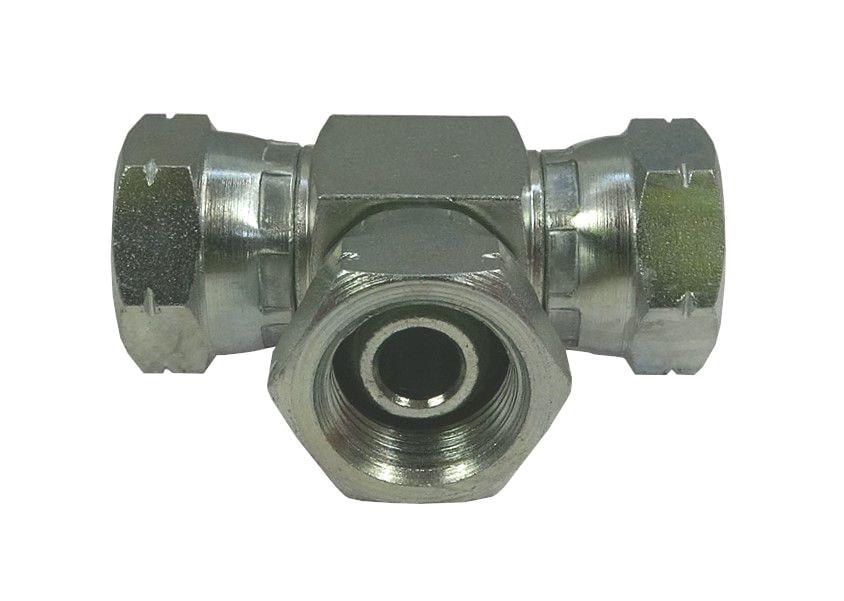 Złącze Złączka Hydrauliczna Trójnik Aaa 3/8" - zdjęcie 2