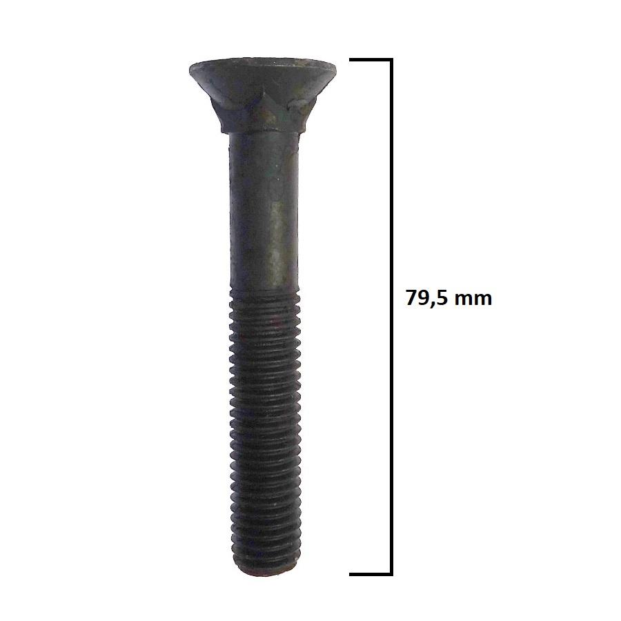 Śruba Lemiesza M12x70 Kl.8.8 | M12*70/L