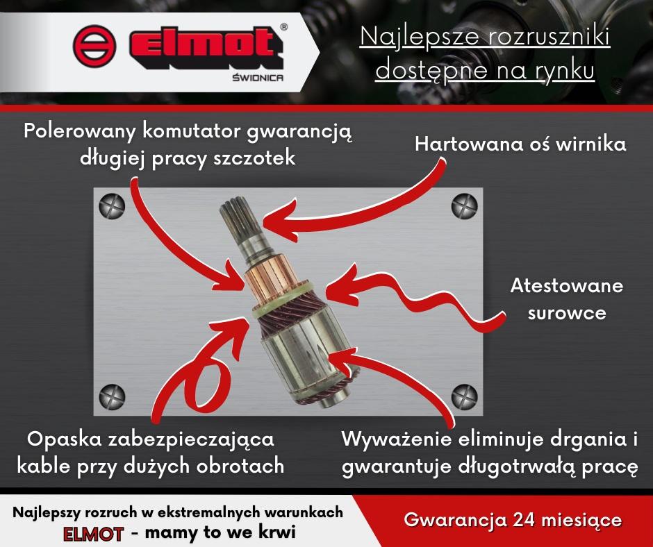 Wirnik Rozrusznika Typu Magneton Ursus Zetor T-25 9172742 Elmot - zdjęcie 4