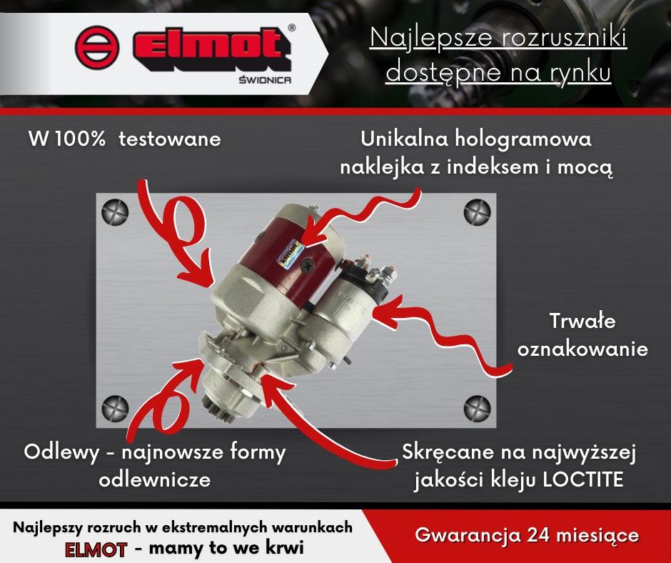Rozrusznik Z Reduktorem Typu Magneton Deutz Fendt 9142708 Elmot - zdjęcie 5