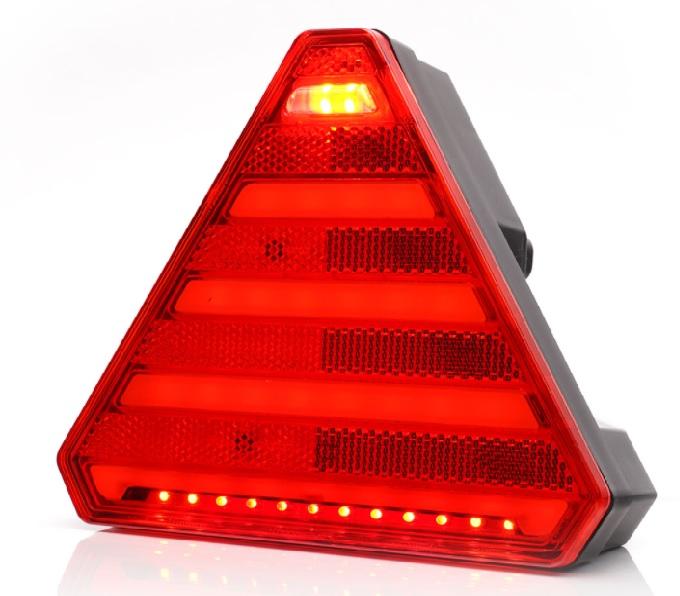 Lampa Zespolona Tylna Prawa 12v/24v Led W245 5 Świateł Z Oświetleniem - zdjęcie 2