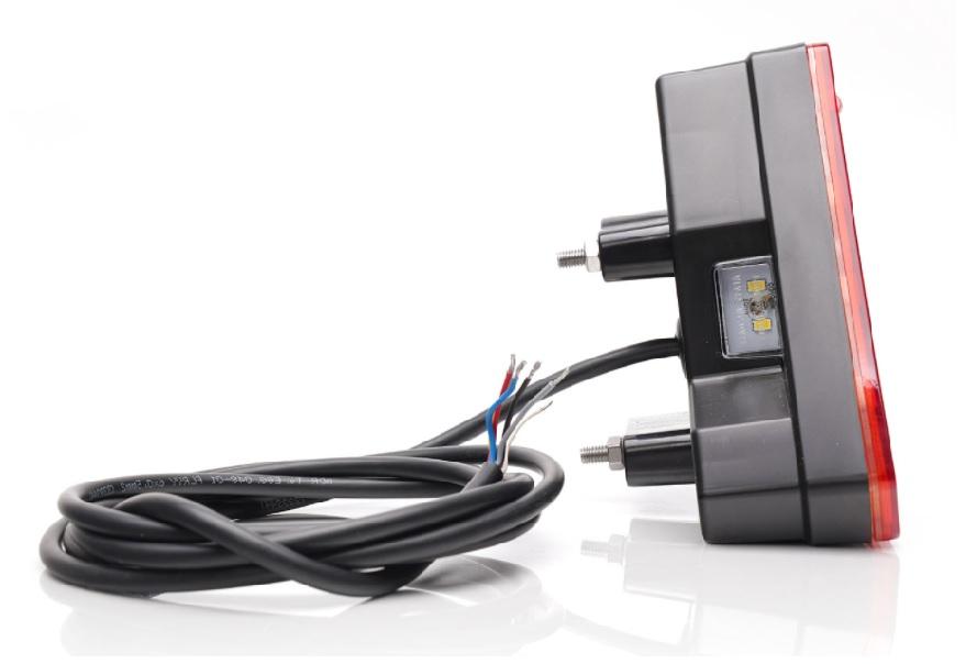 Lampa Zespolona Tylna Prawa 12v/24v Led W245 5 Świateł Z Oświetleniem - zdjęcie 4