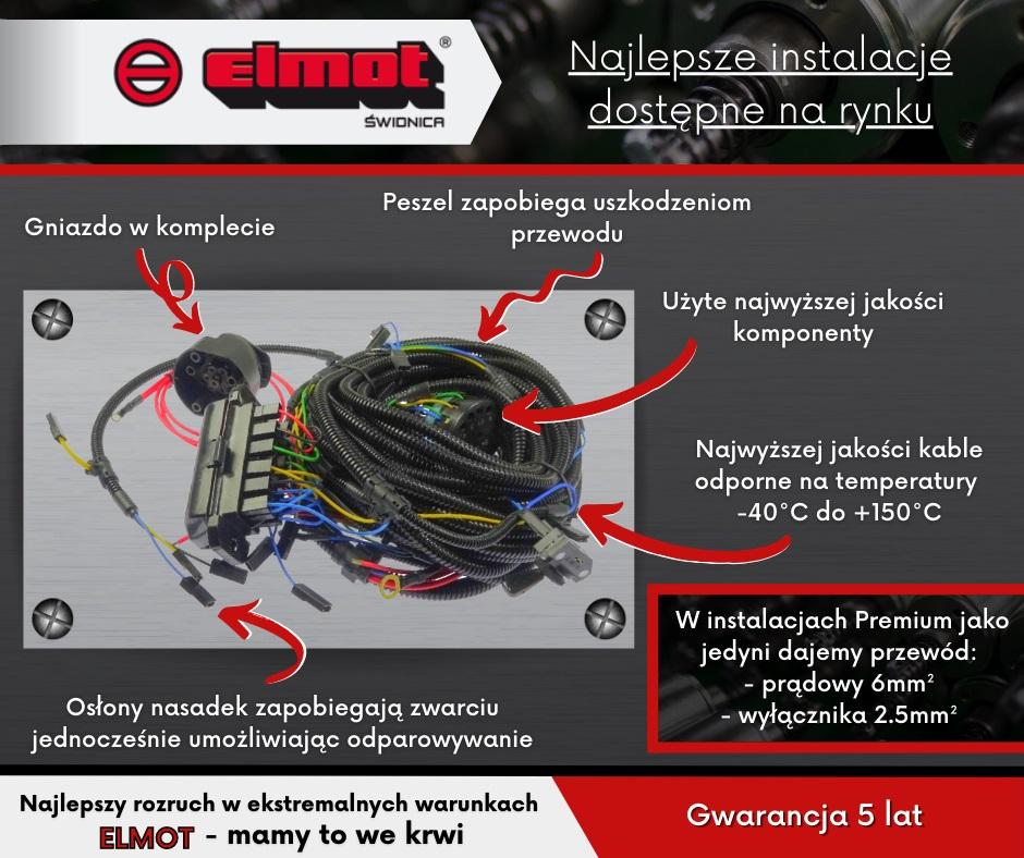 Instalacja Wiązka Elektryczna 4-Cylindrowy Ursus C-385 Elmot Premium - zdjęcie 2