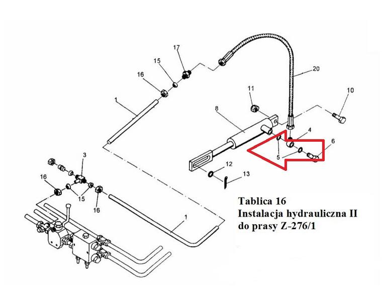 Cylinder Prasy Zwijającej Cns08 | 527010053000 - zdjęcie 2