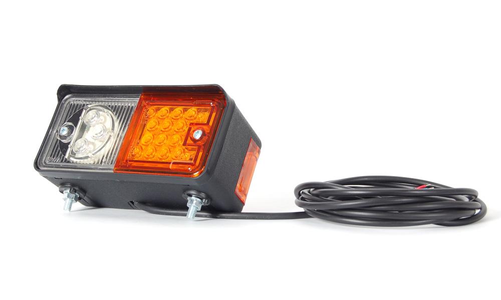 Lampa Diodowa Przednia Zespolona Lewa Wo6 12/24v - zdjęcie 2