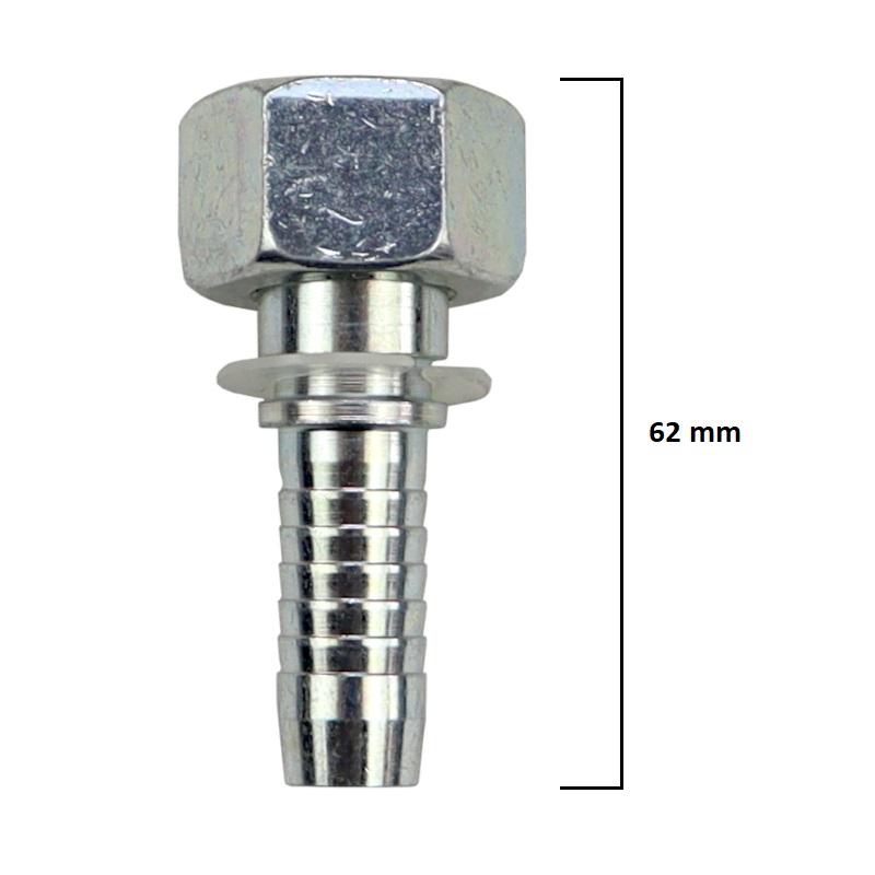 Zakucie Hydrauliczne Końcówka Dkl Dn12 M22x1,5 P41 Fl - zdjęcie 4