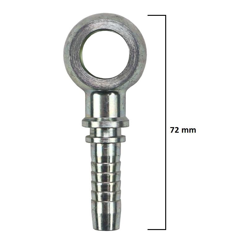 Zakucie Hydrauliczne Końcówka Oczko Rnm P01 Dn10 M16x1,5 - zdjęcie 4
