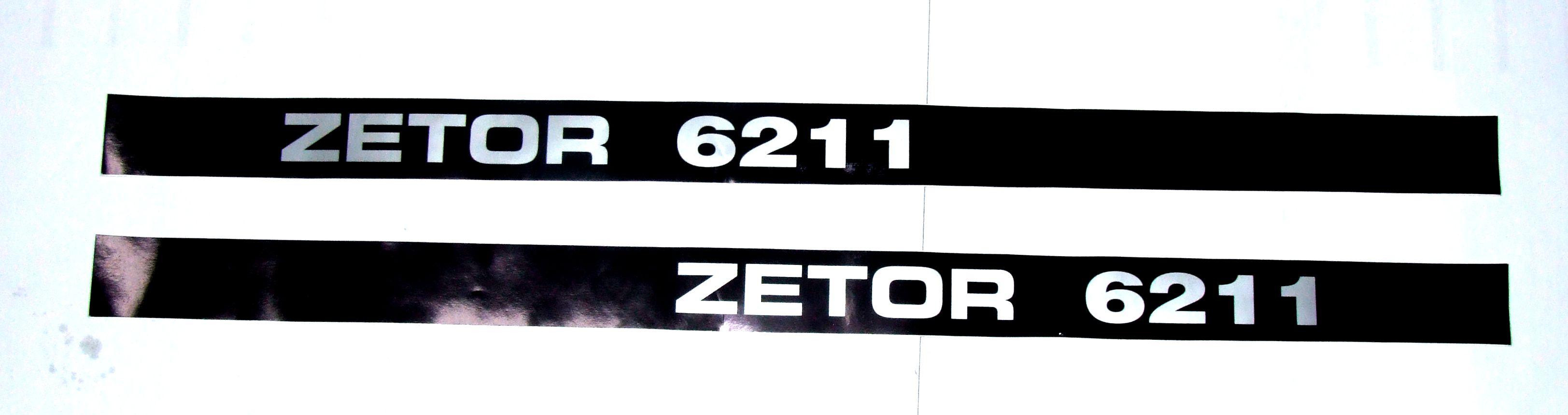 Komplet Znaków Emblematów Zetor 6211 | ZU 6211