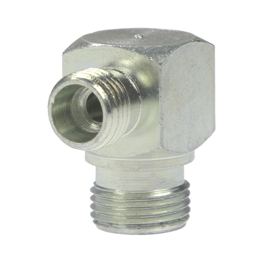 Złącze Złączka Hydrauliczna Kolanko 90 Bb M18x1 ,5 M14x1,5 12l/8l