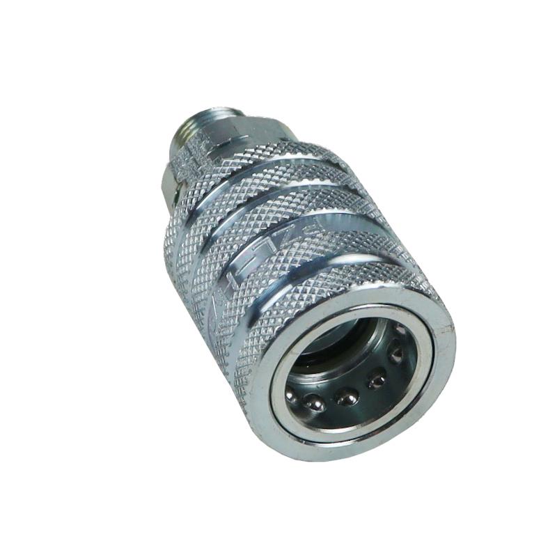 Szybkozłącze Hydrauliczne Gniazdo M18x1.5 Gwint Zewnętrzny Euro Push-Pull - zdjęcie 3