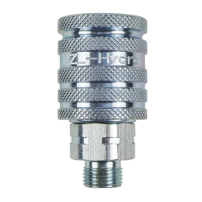 Szybkozłącze Hydrauliczne Gniazdo M18x1.5 Gwint Zewnętrzny Euro Push-Pull - zdjęcie 2