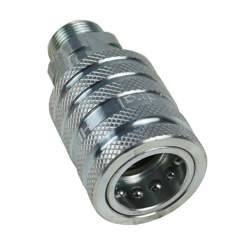 Szybkozłącze Hydrauliczne Gniazdo M22x1.5 Gwint Zewnętrzny Euro Push-Pull - zdjęcie 3