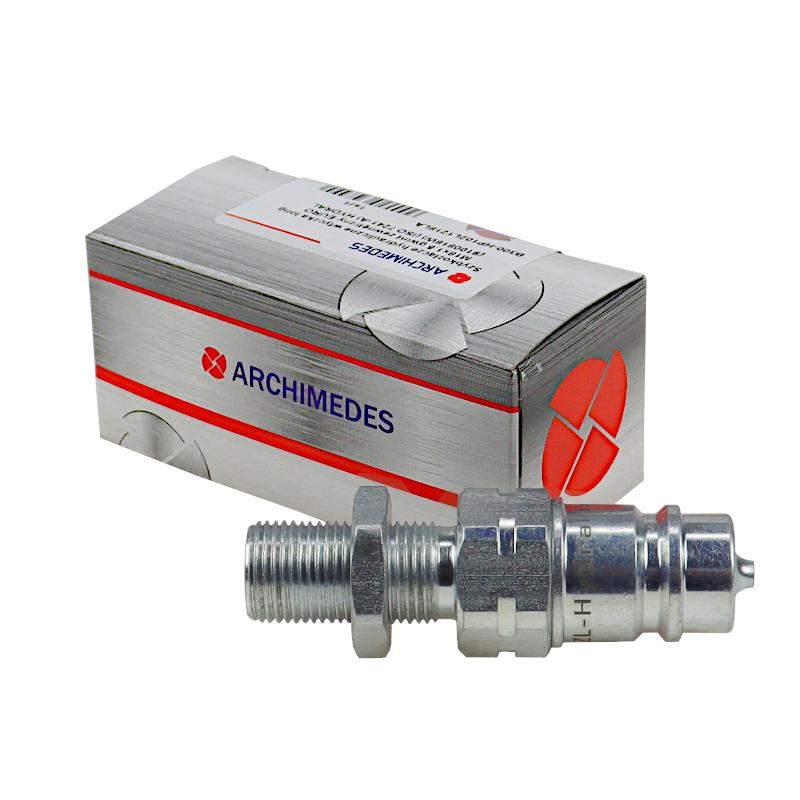 Szybkozłącze Hydrauliczne Wtyczka Long M18x1.5 Gwint Zewnętrzny Euro - zdjęcie 4