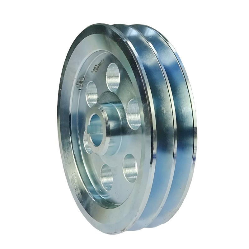 Koło Pasowe 2 Paski Hb Śr.200 Fi-32 | KOŁO/200/32/2B-STAL - zdjęcie 4