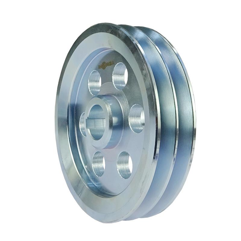Koło Pasowe 2 Paski Hb Śr.200 Fi-35 | KOŁO/200/35/2B-STAL - zdjęcie 4