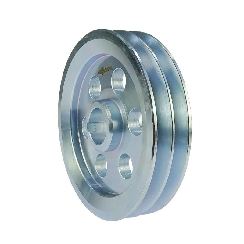 Koło Pasowe 2 Paski Hb Śr.200 Fi-38 | KOŁO/200/38/2B-STAL - zdjęcie 4