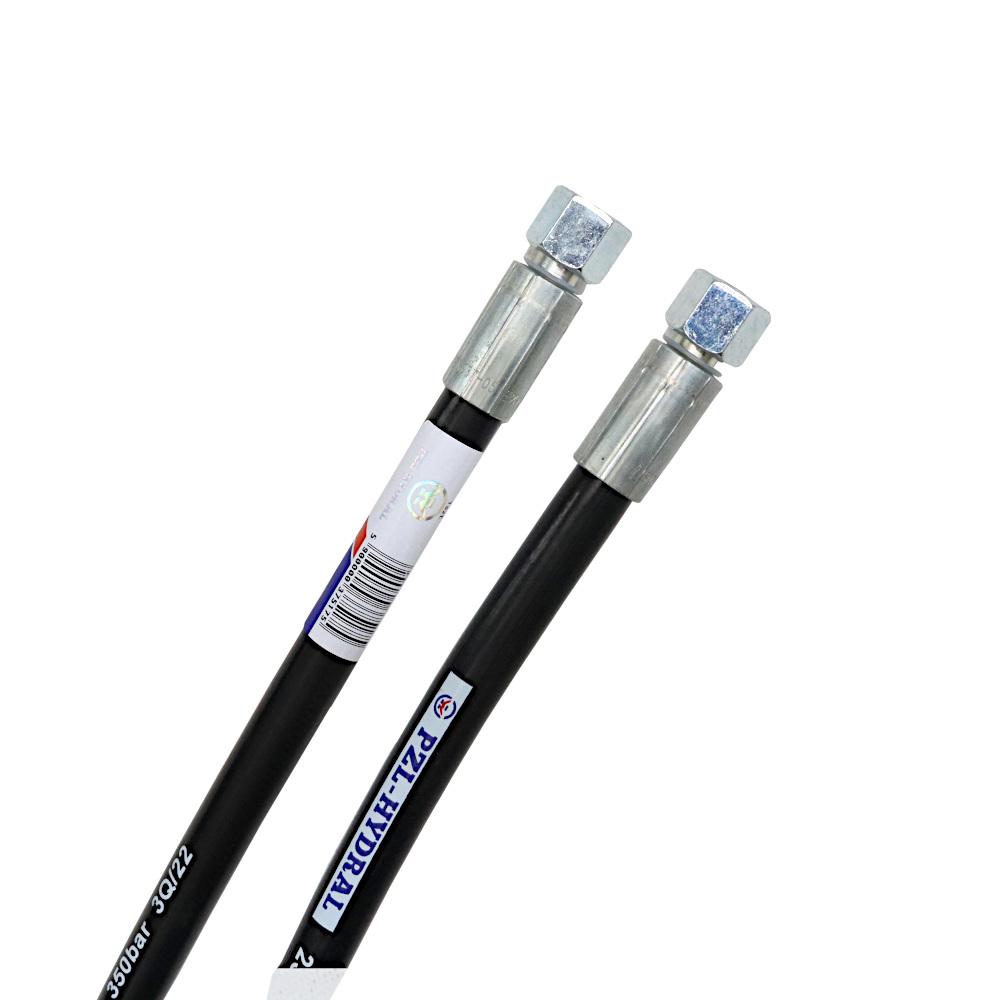 Przewód Hydrauliczny 350 Bar Gwint M16x1,5 Proste Dkol Dkol L-1000mm - zdjęcie 2