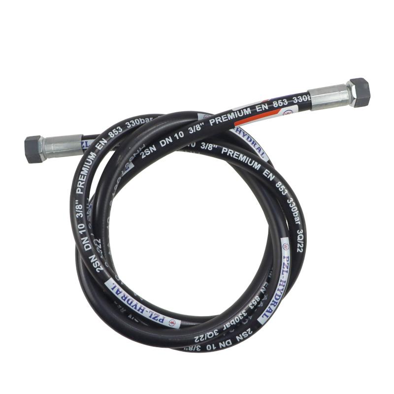 Przewód Hydrauliczny Dkr/Dkr G3/8" Bsp Dn10x2sn 330bar L-2120 Pzl Hydral - zdjęcie 2