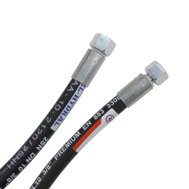 Przewód Hydrauliczny Dkr/Dkr G3/8" Bsp Dn10x2sn 330bar L-2120 Pzl Hydral
