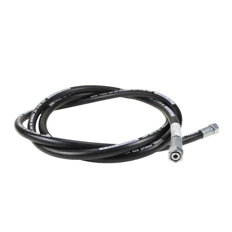 Przewód Hydrauliczny Gwint M22x1,5 Proste Płaska Dkol L-3650mm - zdjęcie 2