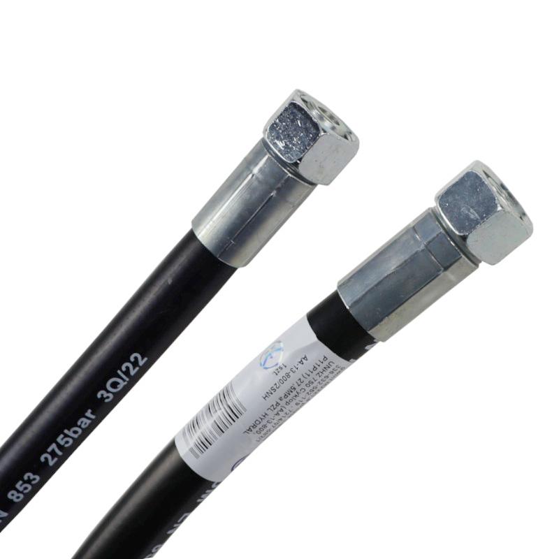Przewód Hydrauliczny 275 Bar Gwint M22x1,5 Proste Dkol Dkol L-800mm - zdjęcie 2