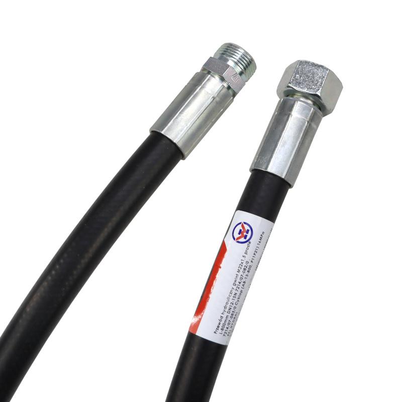 Przewód Hydrauliczny Gwint M22x1,5 Proste Dkol Cel L-800mm Dn12-1sn - zdjęcie 2