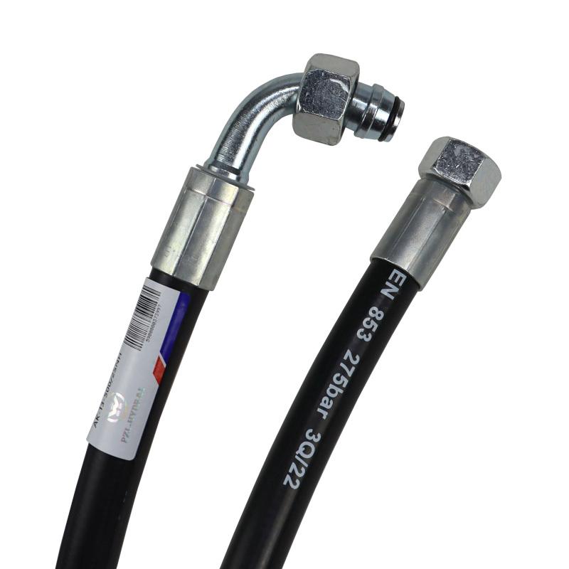 Przewód Hydrauliczny 275 Bar Gwint M22x1,5 Prosta Kolanko Dkol Dkol 90 - zdjęcie 2