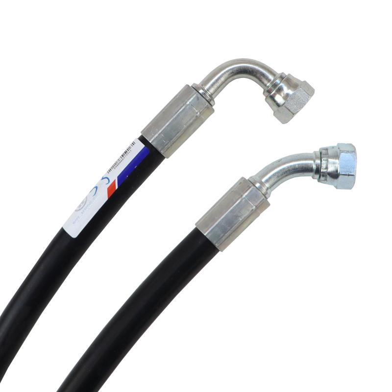 Przewód Hydrauliczny Dkr45/Dkr90 G3/8" Bsp Dn10x2sn 330bar L-750 Pzl Hydral - zdjęcie 2