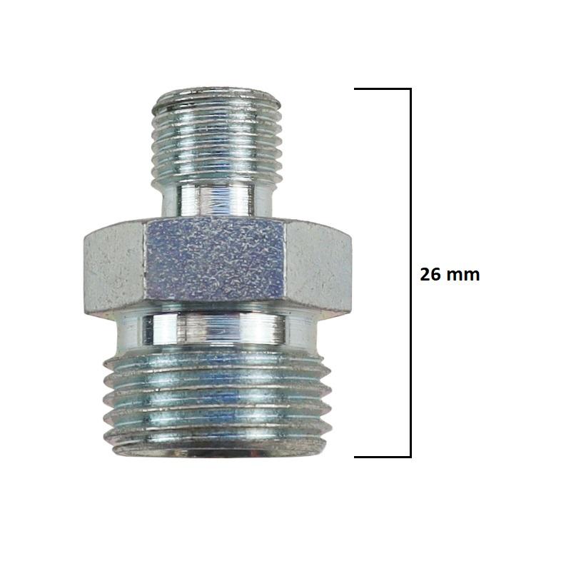 Złącze Złączka Hydrauliczna Prosta Bb 3/8" 1/8" 8154.0308 - zdjęcie 4