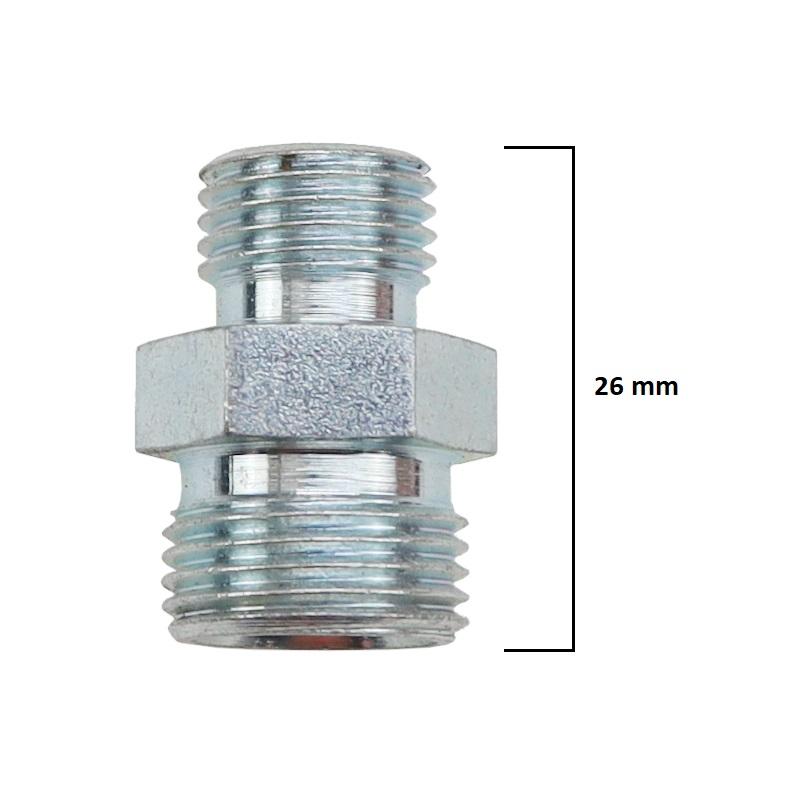 Złącze Złączka Hydrauliczna Prosta Bb 3/8" 1/4" 8154.0608 - zdjęcie 4